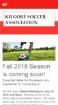Mobile Screenshot of kilgoresoccer.org